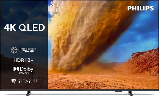 Телевізор 75" Philips QLED 4K 60Hz Smart Titan OS Black (75PUS7810/12) [111498]