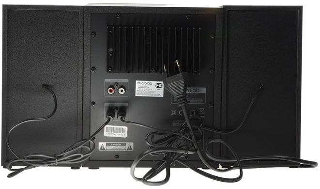 Акустична система 2.1 Microlab, чорна з срібним (M-880) [404757]