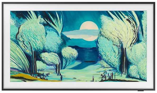 Телевізор 43" Samsung QLED 4K 50Hz Smart Tizen Black The Frame (QE43LS03FAUXUA) [102244]