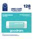 Флеш-накопичувач USB3.2 128GB Goodram UME3 Care Green (UME3-1280CRR11) [607284], фото 6