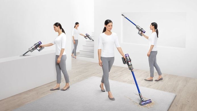 Пилосос Dyson безпровідний SV28 V11 EU 545Вт, конт пил -0.77л, автон. робота до 60хв, синьо-сірий (446976-01) [102377]