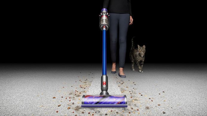 Пилосос Dyson безпровідний SV28 V11 EU 545Вт, конт пил -0.77л, автон. робота до 60хв, синьо-сірий (446976-01) [102377]