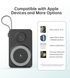 УМБ Choetech Magnetic Wireless 10000mAh 22.5W,PD,QC3.0 USB-A,2xUSB-C AppleWatchcharg,build in type-C (B695-BK) [405429], фото 5