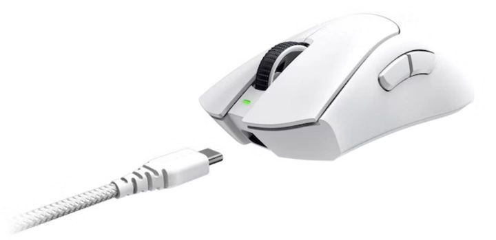 Миша Razer Deathadder V3 Pro, USB-A/WL/BT, білий (RZ01-04630200-R3G1) [104070]