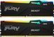Пам'ять ПК Kingston DDR5 64GB KIT (32GBx2) 5200 FURY Beast RGB (KF552C40BB2AK2-64) [108073], фото 1