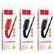 Кабель HOCO X59 USB to Type-C 3A, 1m, nylon, TPE connectors, Red (6931474744937) [802242], фото 3