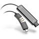 Перехідник Poly DA75 USB > QD для гарнітур EncorePro, USB-A, USB-C, чорний (786C6AA) [108583], фото 2