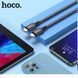 Кабель HOCO X14 Type-C to Type-C 60W, 1m, nylon, aluminum connectors, Black (6931474752215) [802512], фото 8