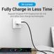 Кабель Vention USB Type-C - USB Type-C (M/M) TPE Round PD 60W, 3A, 0.5 м, Black (COSBD) [604008], фото 9