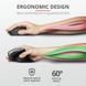 Миша Trust Verro Ergonomic, WL, чорний (23507_TRUST) [103940], фото 2