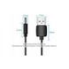 Кабель Vention USB - DC 3.5 мм (M/M), 0.5 м, Black (CEXBD) [604078], фото 8