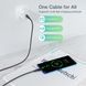 Кабель Choetech USB Type-C - USB Type-C (M/M) 100W, 1 м Black (XCC-1008) [619610], фото 6