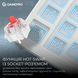 Клавіатура бездротова GamePro Asgard Drakkar Keychron Super Red Switch White (MK305WH) [616475], фото 10
