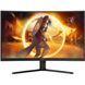 Монітор TFT 31.5" AOC, VA, QHD, 180Гц, 0,5 мс, вигнутий, 2хHDMI, DP, чорно-сірий (CQ32G4VE) [400821], фото 1