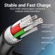 Кабель Vention USB Type-C - USB Type-C (M/M) TPE Round PD 60W, 3A, 0.5 м, Black (COSBD) [604008], фото 7