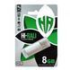 Флеш-накопичувач USB 8GB Hi-Rali Rocket Series Silver (HI-8GBVCSL) [607152], фото 2
