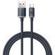 Кабель Baseus Crystal Shine Series Fast Charging Data Cable USB to Type-C 100W 1.2m Black (CAJY000401) [804355], фото 1