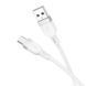 Кабель HOCO X109 Energy silicone charging data cable Type-C(L=1M) White (6942007636254) [804352], фото 3
