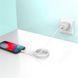 Кабель SkyDolphin S57L USB Type-C - Lightning (M/M), PD 18 W, 1 м, White (USB-000545) [603885], фото 3