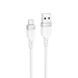 Кабель HOCO X109 Energy silicone charging data cable Micro(L=1M) White (6942007636230) [803650], фото 1