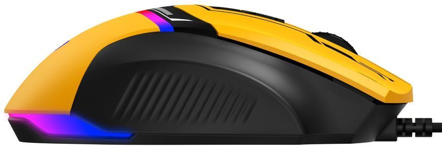 Миша GamePro GM300BL Yellow-Black (GM300Y) [609387]