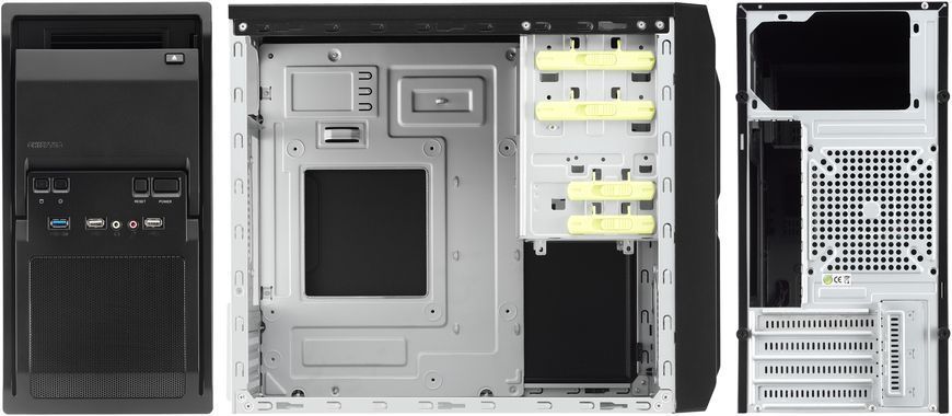 Корпус Chieftec LIBRA mATX, без БЖ, Black (LT-01B-OP) [402910]
