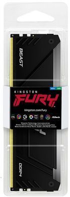 Пам'ять ПК Kingston DDR4 8GB 3600 FURY Beast RGB (KF436C17BB2A/8) [103885]