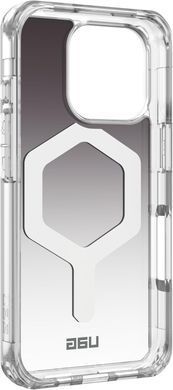 Чохол UAG для iPhone 16 Pro, Plyo Magsafe LE, Black/Clear Ombre (11448011404G) [108338]