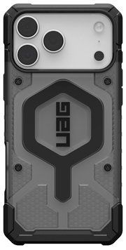 Чохол UAG для iPhone 17 Pro Max, Pathfinder Clear MagSafe, Ash/Black (114552113140) [111075]