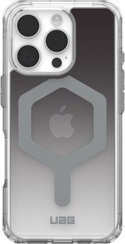 Чохол UAG для iPhone 16 Pro, Plyo Magsafe LE, Black/Clear Ombre (11448011404G) [108338]