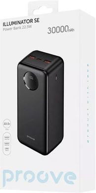 Універсальна мобільна батарея Proove Illuminator SE 22.5W 20000mAh Black (PBIL20212201) [603460]