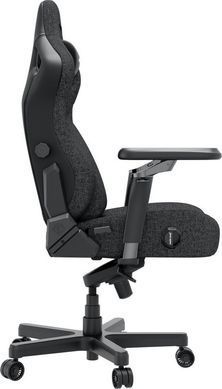 Крісло для геймерів Anda Seat Kaiser 4 V2 Size XL PVC Dark Gray Fabric (AD12YDDC-XLL-20-GB-CF-03) [620247]