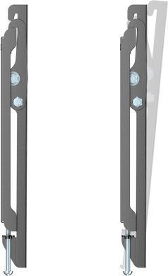 Кронштейн для ТВ AGN з нахилом/23"-43"/45 кг/max.VESA 200x200/Black (AGN43-220T) [405207]