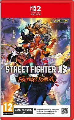Гра консольна Switch 2 Street Fighter 6: Year 1-2 Fighters Edition, картридж (0045496312428) [111585]