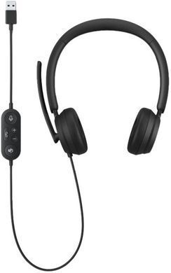 Гарнітура для ПК Microsoft Modern USB HDWR, чорний (6ID-00021) [107234]
