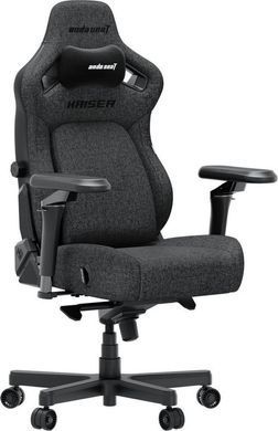 Крісло для геймерів Anda Seat Kaiser 4 V2 Size XL PVC Dark Gray Fabric (AD12YDDC-XLL-20-GB-CF-03) [620247]