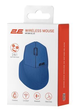 Миша бездротова 2E MF280 Silent Blue (2E-MF280WBL) [606515]