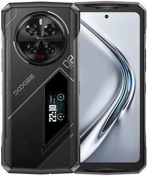 Смартфон Doogee V40 Pro 5G 6.78" 16/512ГБ, 2SIM, 8680мА&bull;год, сірий (камера нічного бачення) (6923740229200) [115544]