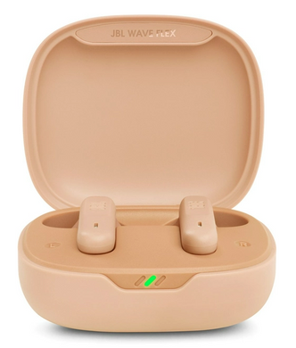 Гарнітура JBL WAVE FLEX Beige (JBLWFLEXBEG) [201247]