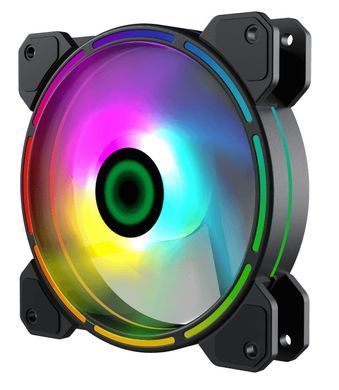 Кулер для корпуса GAMEMAX (FN-12Rainbow-D) [303421]