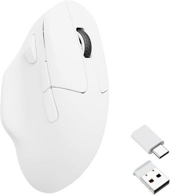 Миша Keychron M7 BT/WL/USB-A/USB-C, білий (M7-A3) [104178]