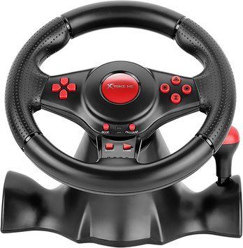 Ігрове кермо XTRIKE ME 180град., 16кнопок, USB PC/PS4/XBOX/Android (GP-903) [401653]