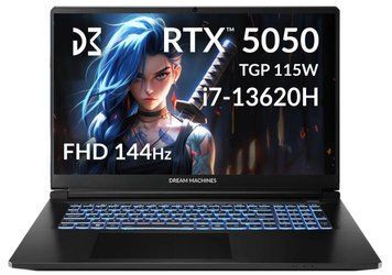 Ноутбук (портативний комп&rsquo;ютер) CI7-13620H 17" 16GB/1TB DREAM MACHINES (RG5050-17UA26) [503157]