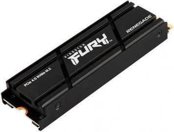 Накопичувач SSD 1TB Kingston Fury Renegade with Heatsink M.2 2280 PCIe 4.0 x4 NVMe 3D TLC (SFYRSK/1000G) [607906]
