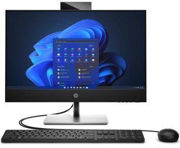 Комп'ютер персональний моноблок HP ProOne 440-G9 23.8" FHD IPS Touch, Intel i5-14500T, 16GB, F512GB, UMA, WiFi, кл+м, 2р, Win11P, чорний (B70WKAT) [113821]