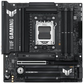 Материнcька плата ASUS TUF GAMING B850M-PLUS sAM5 B850 4xDDR5 M.2 HDMI DP mATX (90MB1IX0-M0EAY0) [109169]