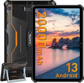 Планшет Oukitel RT6 10.1" FHD+ /8GB/256GB/ MT8788 /20000mAh/ 16+16Мп /IP69K/ NFC / LTE Orange (6931940750226) [400735]