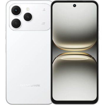 Смартфон Tecno Spark 40 (KM5n) 8/256GB Veil White (4894947091575) [615364]