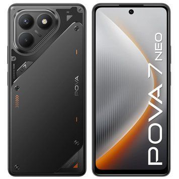 Смартфон Tecno Pova 7 Neo (LJ6) 8/128GB Geek Black (4894947086786) [615905]