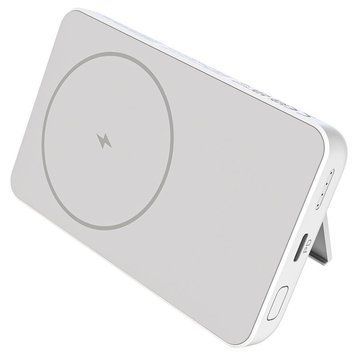 Бездротовий магнітний зовнішній акумулятор Choetech B651 10000mAh White (B651-CCWH) [603417]